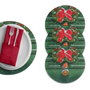 Hermia Set de 4 Salvamanteles Individuales Multicolor 37 cm